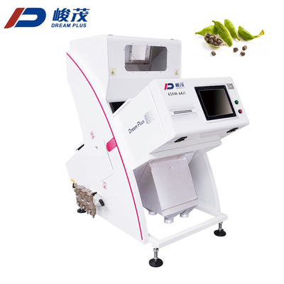 Pirinç için Dokunmatik Ekran CCD Mini 1 Chute Optik Renk Sıralayıcısı Makinesi