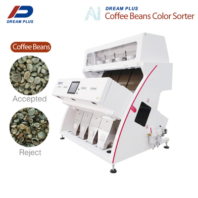 CCD RGB Kamera Kahve Çekirdeği Ayıklama Makinesi 4 Kanal