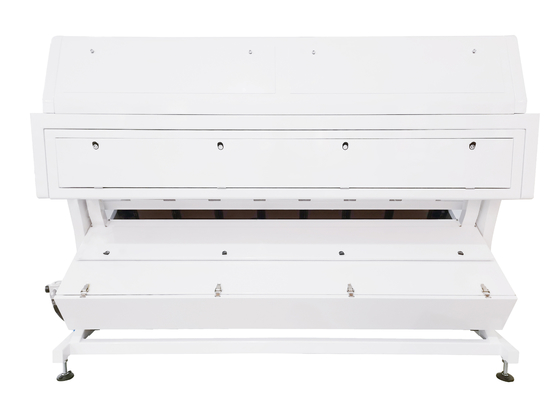Optik RGB CCD Tahıl Buğday Sıralayıcısı Makinesi 7 Kanal 448 Kanal
