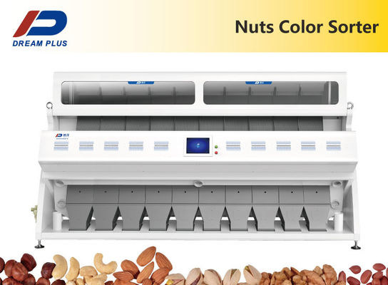Akıllı 10 Kanallı Optik CCD Tahıl Renk Sıralayıcısı 6 - 7 ton / Saat Kapasite 640 Kanal
