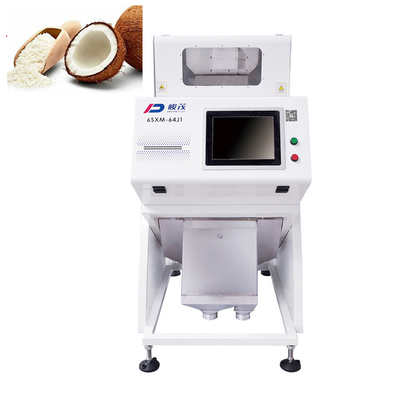 Kurutulmuş Hindistan Cevizi Pulları Mini Renkli Sıralayıcı 0,5-1,0 T/H Çıkış