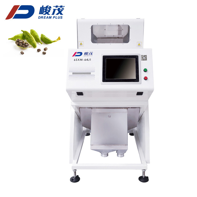 Pirinç için Dokunmatik Ekran CCD Mini 1 Chute Optik Renk Sıralayıcısı Makinesi