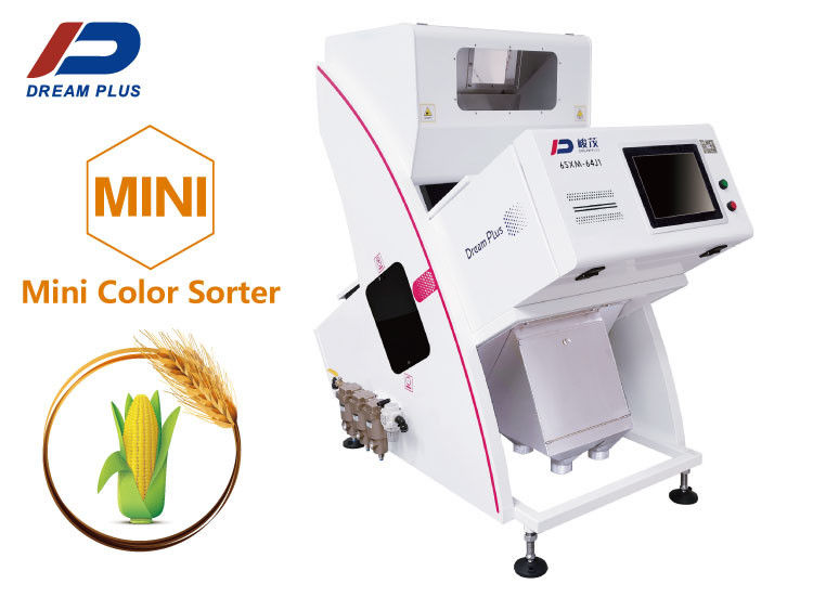 Buğday Yulaf Arpa Mısır Sıralama için OEM Mini Tahıl Renk Ayırıcı Makinesi