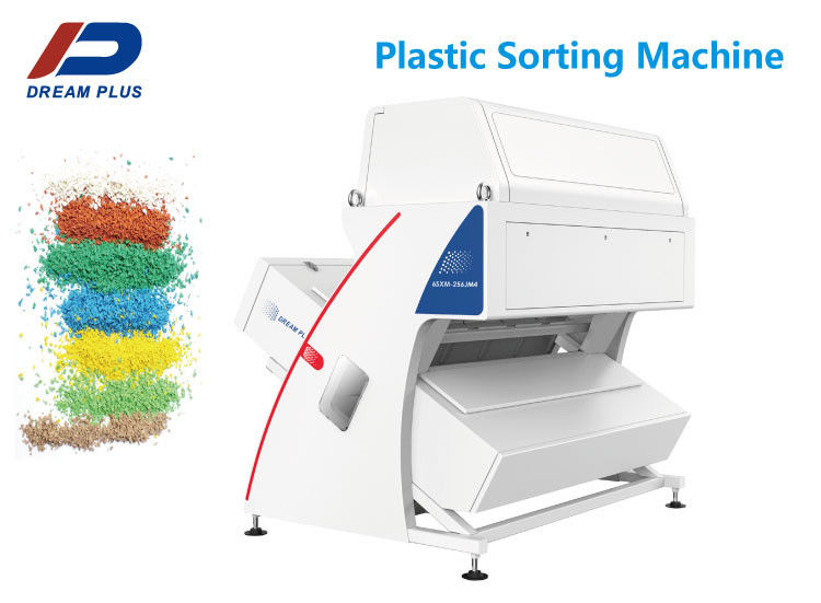 Geri Dönüşüm PP PET PVC Plastik Ayırıcı Makinesi CCD Renk Ayırma Makinesi