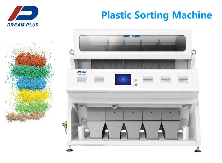 Profesyonel PET Plastik Renk Ayırıcı Makinesi Özelleştirilmiş SGS Onaylandı
